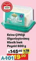 EZİNE ÇİFTLİĞİ KLASİK İNEK PEYNİRİ